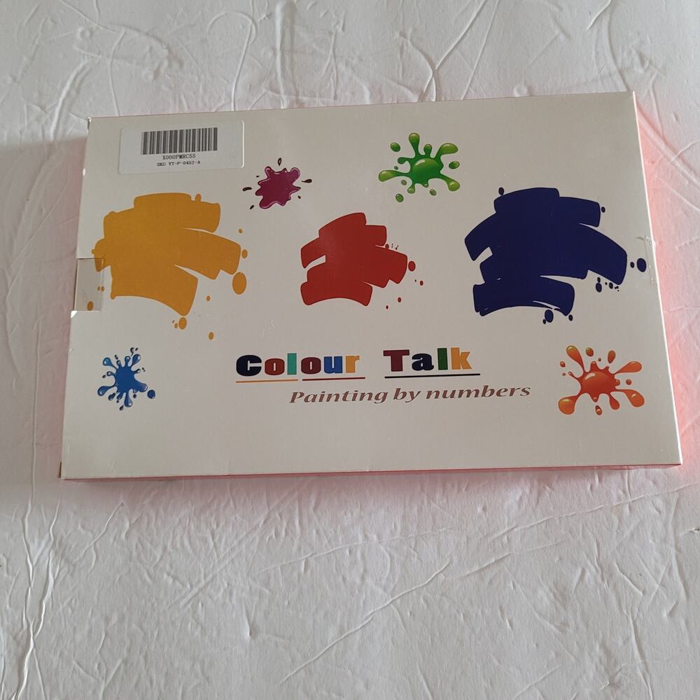 Color Talk Paint by Numbers Mermaid Kit - 12x8 Fun Art Project